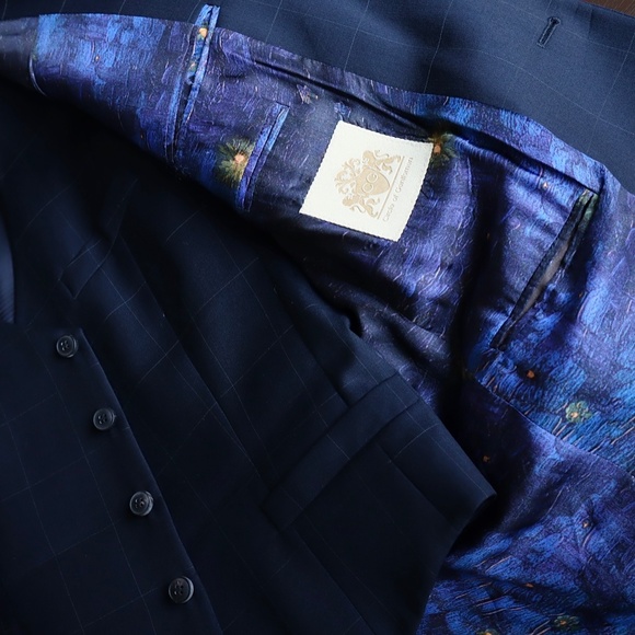 Circle Of Gentlemen Mens Custom Suit Jacket + Vest - Picture 6 of 11